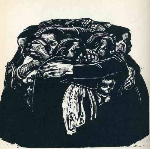 kathe-kollwitz: The Mothers, 1922, Käthe Kollwitz