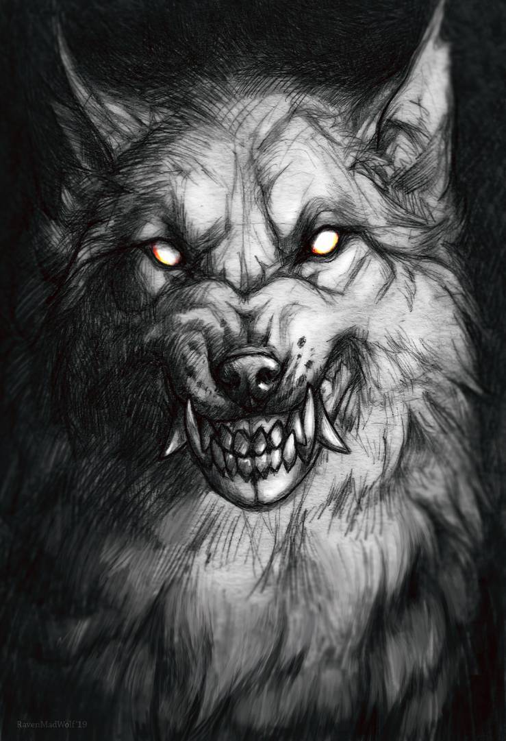 Ulfeid / I hunt, therefore I am — art by ravenmadwolf
