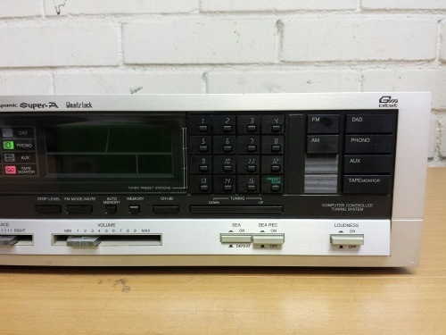 Jvc R-X300 Digital Synthesizer Stereo Receiver, 1984