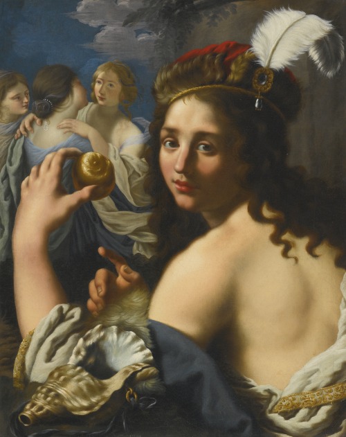 thisblueboy:Alessandro Rosi (Italian, 1627-1697), The Judgement of Paris, Sotheby’s