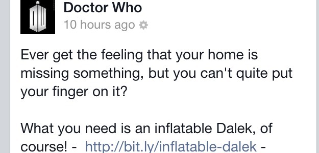 rose&ndash;tyler-defender-of-earth:  Ahh yes thank you Doctor Who Facebook! Now
