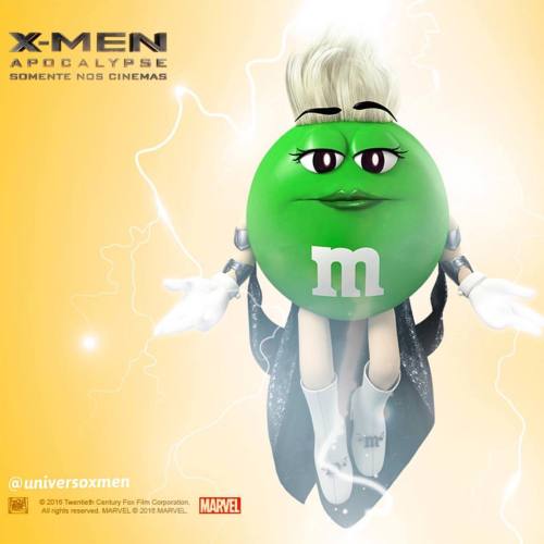 #XMENAPOCALYPSE: Os M&Ms mutantes estão chegando!!! #xmen