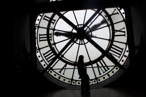 Clock at Musée d’Orsay. Paris, France March 1st, 2018 