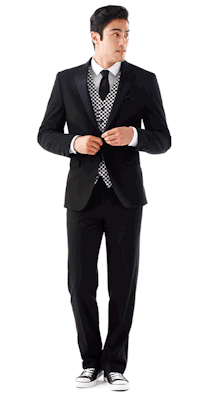 jcpenney:  Rock some suit swagger with modern