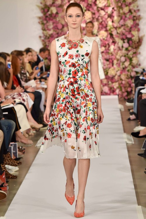 Oscar de la Renta, Spring 2015 RTWModel names in captionsPhotos by Fabio Iona