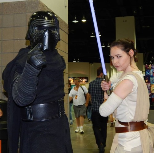 Always ready to take on the dark side! . . . Awesome shot from this weekend at #dcc ! Had so much fu