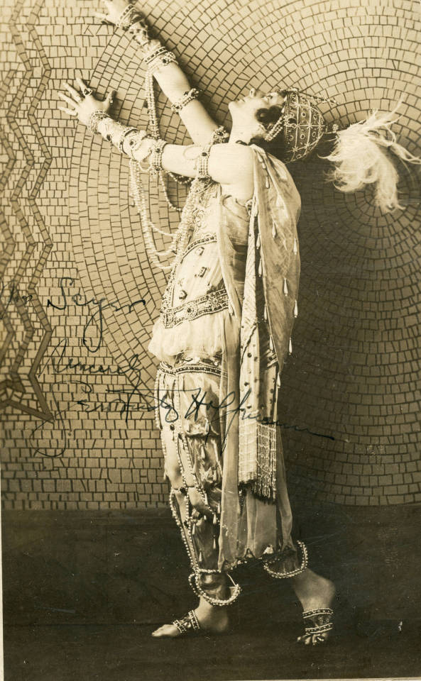 Gertrude Hoffman, stage actress , 1911