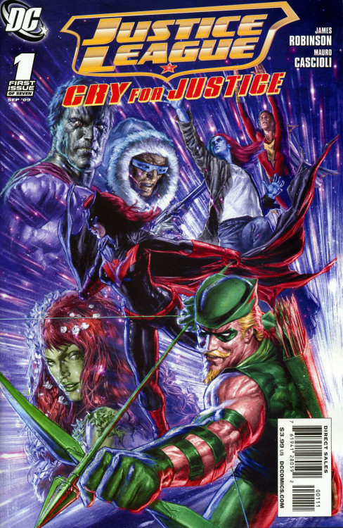 iconuk01:  i-r-readcomics:Justice League: Cry for JusticeVolume: 1 #1Variant Cover: Mauro CascioliDC Or as it shall ever be known, thanks to a truly bad font choice“GAY FOR JUSTICE!”