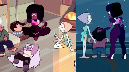 love-takes-work: The Garnet head pat. Not just for Steven anymore. 