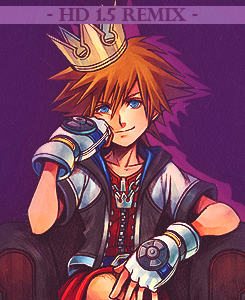 balthiers:  Sora throughout the Kingdom Hearts series
