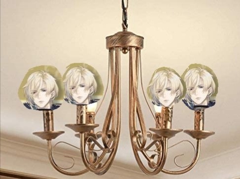 After All The Nicknames, Prince Chandelier Is Looking At Us In Disappointment (a Really Bad Edit Because