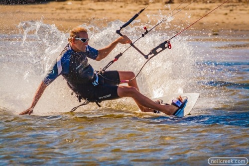 Kite Surfer - A chat with a friend this evening reminded me of an old shoot I once did with my then-