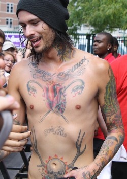 bandmembers-gonewild:  Mike Fuentes (Pierce