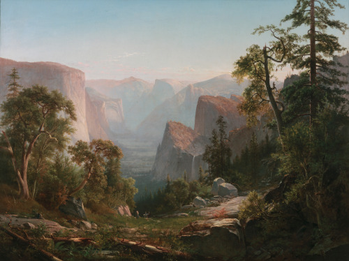 View of the Yosemite ValleyThomas Hill (American; 1829–1908)1865Oil on canvas New-York Historical So