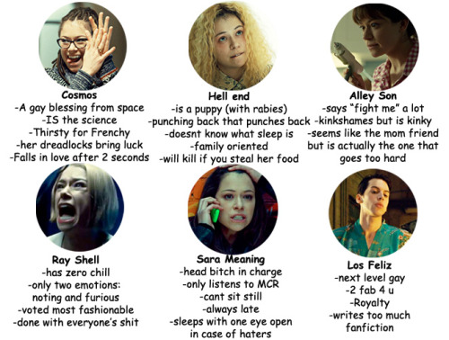 favoritesticle: tag yourself, I’m Alley Son