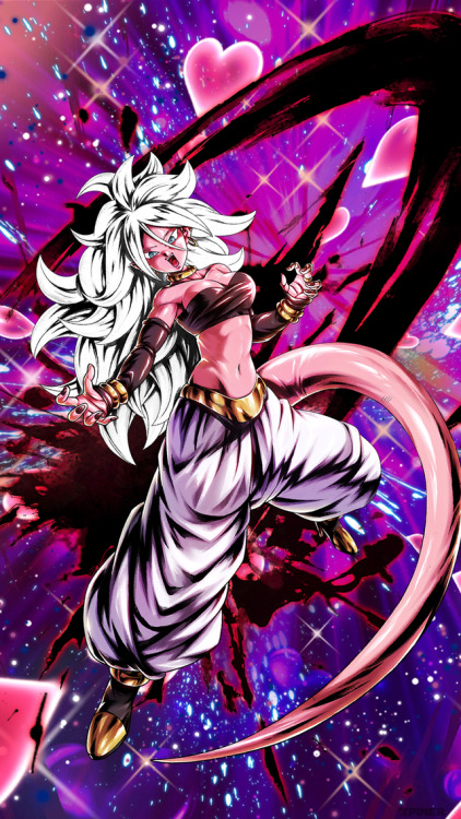 strongponevergiveup:  Majin Android 21 Goodhttps://www.reddit.com/r/DragonballLegends/comments/f88ssa/android_21_good_edit/