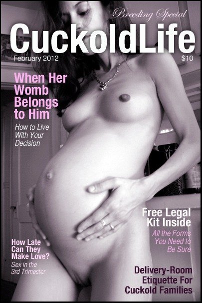 #cuck #cuckoldfantasy #cuckoldfantasy #cuckoldcaptions #MagazineCover #impregnation #preggo #pregnan