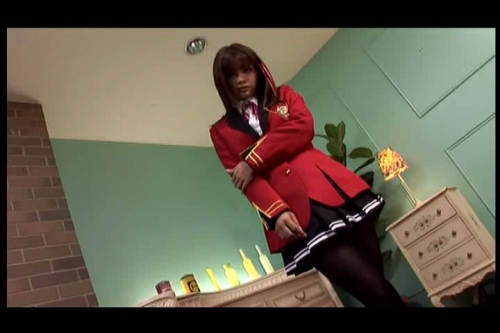 Cosplay Girls With Uniform And Black Tights adult photos