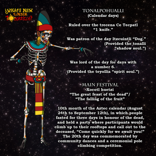 MictlantecuhtliI was going to draw Huitzilopochtli next - he was tied with Mictlantecuhtli in the po