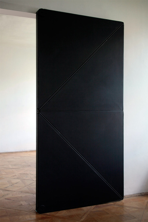 nerdytransgirl:  we-are-star-stuff:  itscolossal:  Ingenious Doors Open and Close Liked Folded Pieces of Paper. Designed by Klemens Torggler.  Someone is going to lose a finger..   