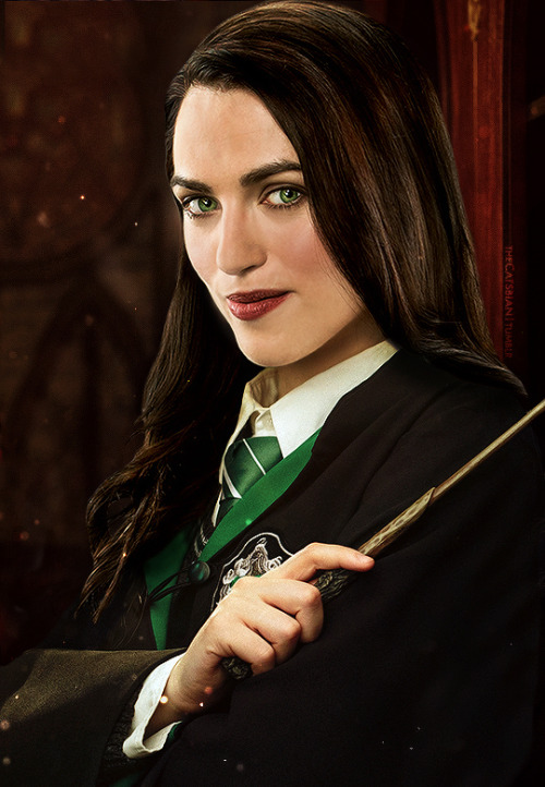 thecatsbian:kara&amp;lena - Hogwarts AUwallpaper version [1920x1200]