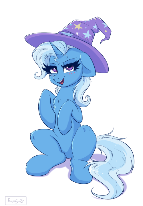 ravensunart:The Great and Powerful Trixie