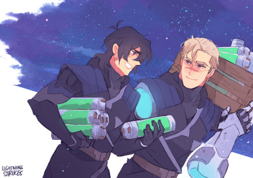 lightningstrikes-art: With Shiro, Keith helped transition The Blade of Marmora to a Humanitarian rel