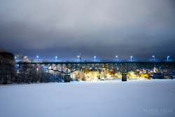 keeproadtrippin:  Beginning of Spring on the Kennebec River, Augusta, ME. March 21st, 2015.