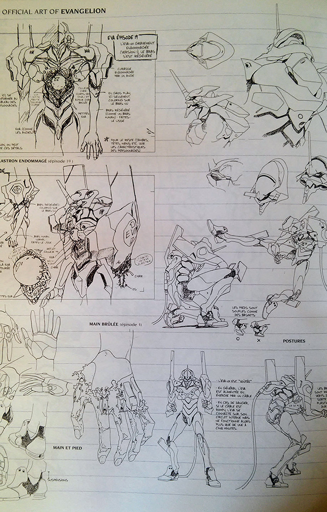 d-meter:  A few more photos from the french edition N.G.E. art book, Le Grand Livre
