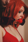 ilikeballgaggedgirls: Bondage done well is total art. Sensually, it’s complicated