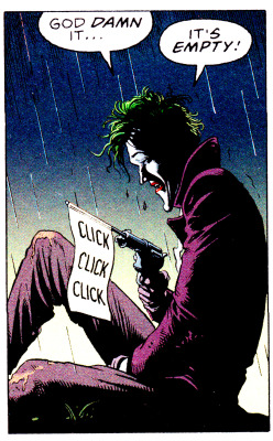 jthenr-comics-vault:  CLICK CLICK CLICK Alan MooreBrian BollandThe Killing Joke 