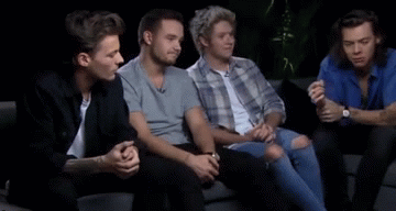 sorry-butlarryisfuckingreal:  Honestly, one of the most iconic things ever happened in 1D times is the boys interrupting Louis’ fond over Harry.I think all of you remember this one:Zayn was probably thinking “C'mon, bro, we’re in the middle of an