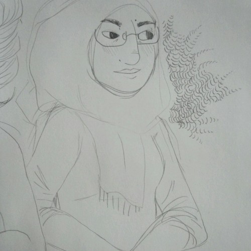 tunabatter:  an art trade with hellabaka. He asked for tp zelda! She’s a touch creepy but its all good. And then I drew me because why the heck not?! 