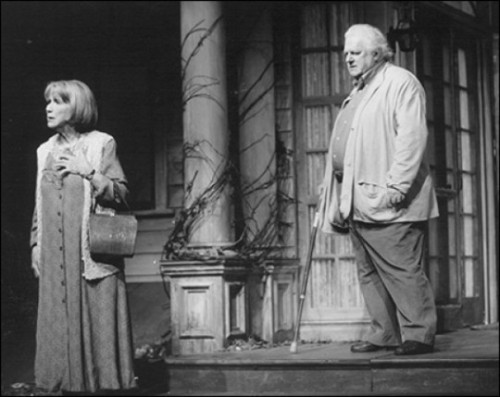 Julie Harris and Charles Durning in D.L. Coburn&rsquo;s The Gin Game