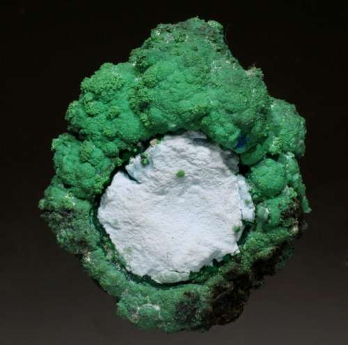 Conichalcite & Arsenocrandallite - Kamariza Mines, Lavrion, Attica, Greece