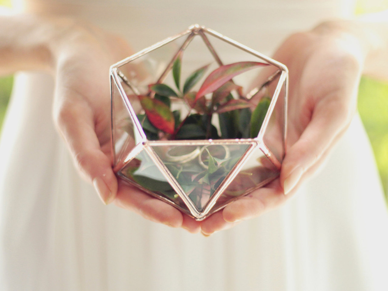 culturenlifestyle:Unique Handmade Geometric Glass Terrariums by Murat Ozsaltik Designer