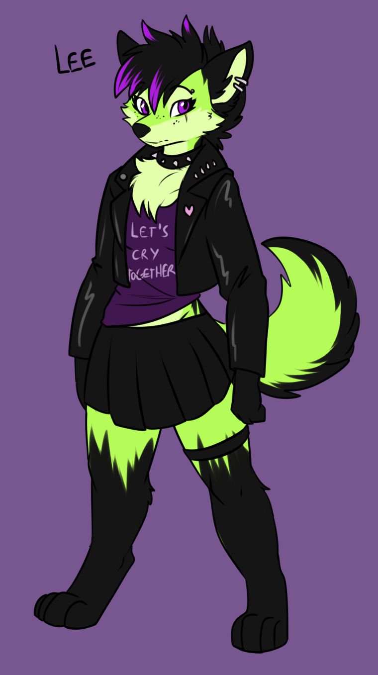 fizzy-dog:Her shirt is funny because she’s a psychologist. x3 Cute character, love
