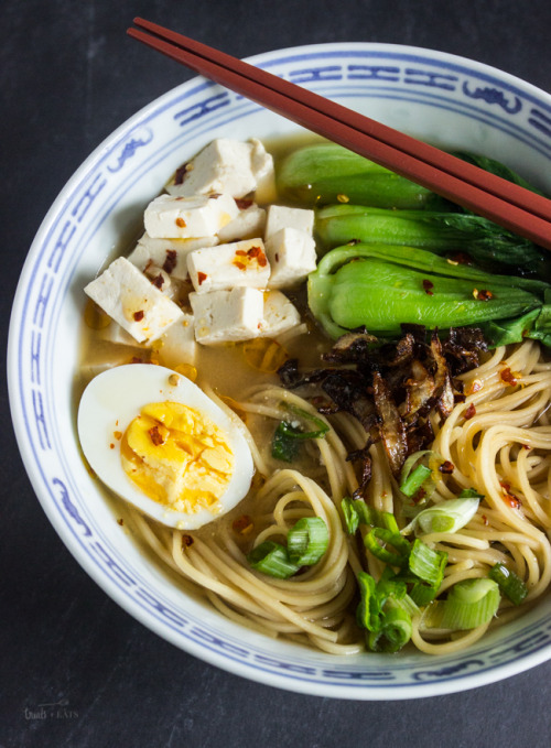 foodiebliss:Tofu Miso RamenSource: Treats + Eats