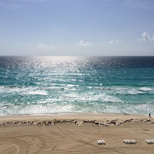 Here comes the sun. hello cancun…… We missed you!