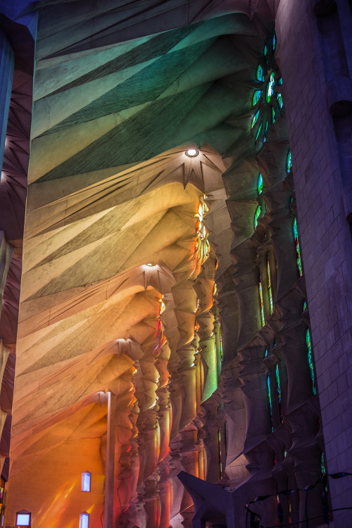 fostertheory:piavalesca:sagrada familia.gaudi’s magnificent, over the top, biomimetic fantasy spaces