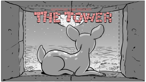 The Tower - title card designed by Tom Herpich painted by Martin Ansolabehere & Nick Jennings