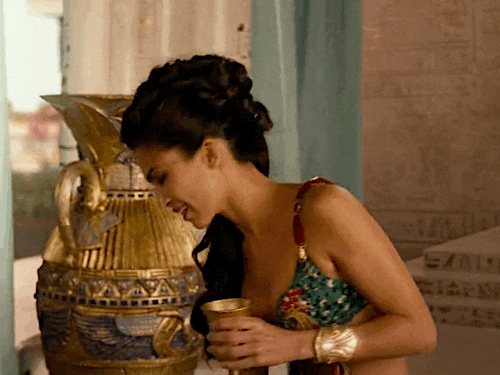 Elodie Yung being sexy in Gods of Egypt