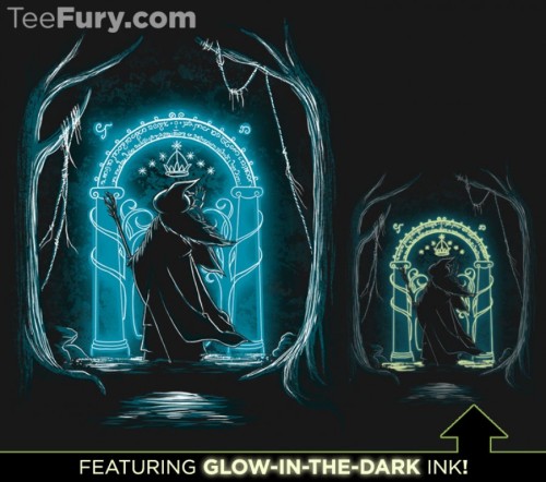 Gorgeous Lord of the Rings shirt today over at Teefury! Grab it while it&rsquo;s only $11! 