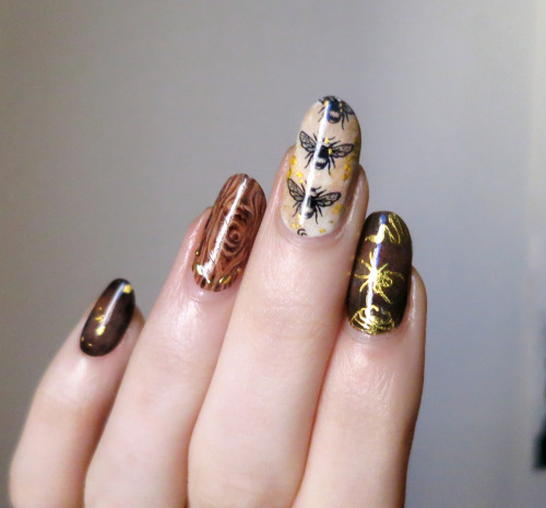 bone-tart: ladycrappo: Natural history.  Featuring Nail Pop LLC’s ‘Sprang’ de