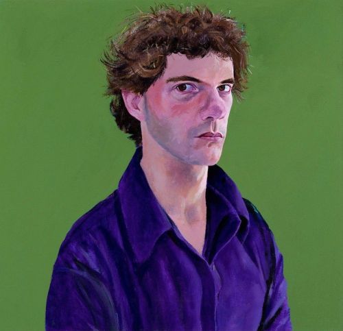 beyond-the-pale:  Patrick Angus - Self-portrait