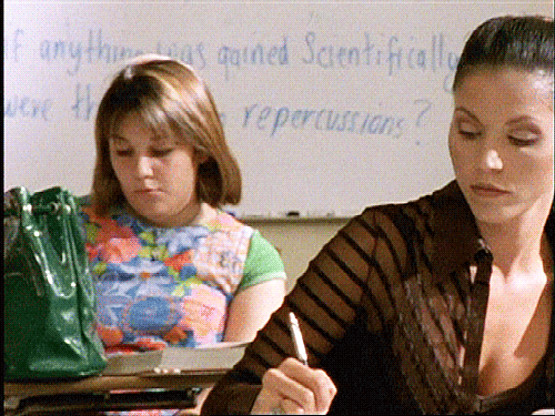 the-do-that-girl:Buffy the Vampire Slayer (First view  Slayer, Scoobies,’n Watcher) Welcome to the H