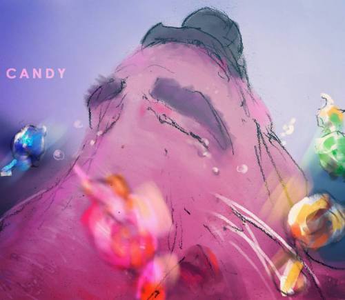 #drawlloween2015 day 22 #Candy #BingBong Did you take her to the moon? #InsideOut #painting #drawllo