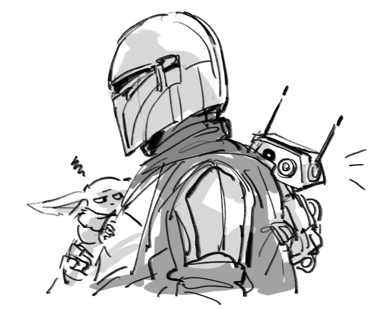 temporoyales - I think Din should’ve adopted that BD droid. just...