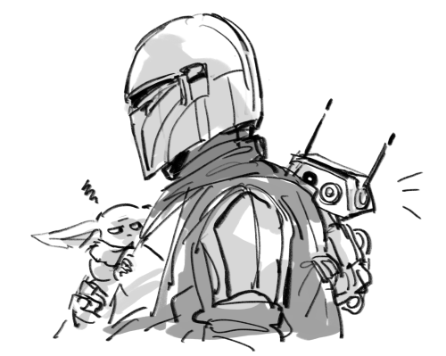 temporoyales:I think Din should’ve adopted that BD droid. just saying.