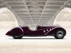 frenchcurious:    Peugeot 402 Darl'mat Spécial Sport Roadster 1937-38 - Atomic Samba.   